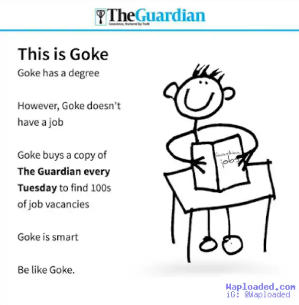 See How Nigerians Blasted The Guardian Newspaper Over This Photo